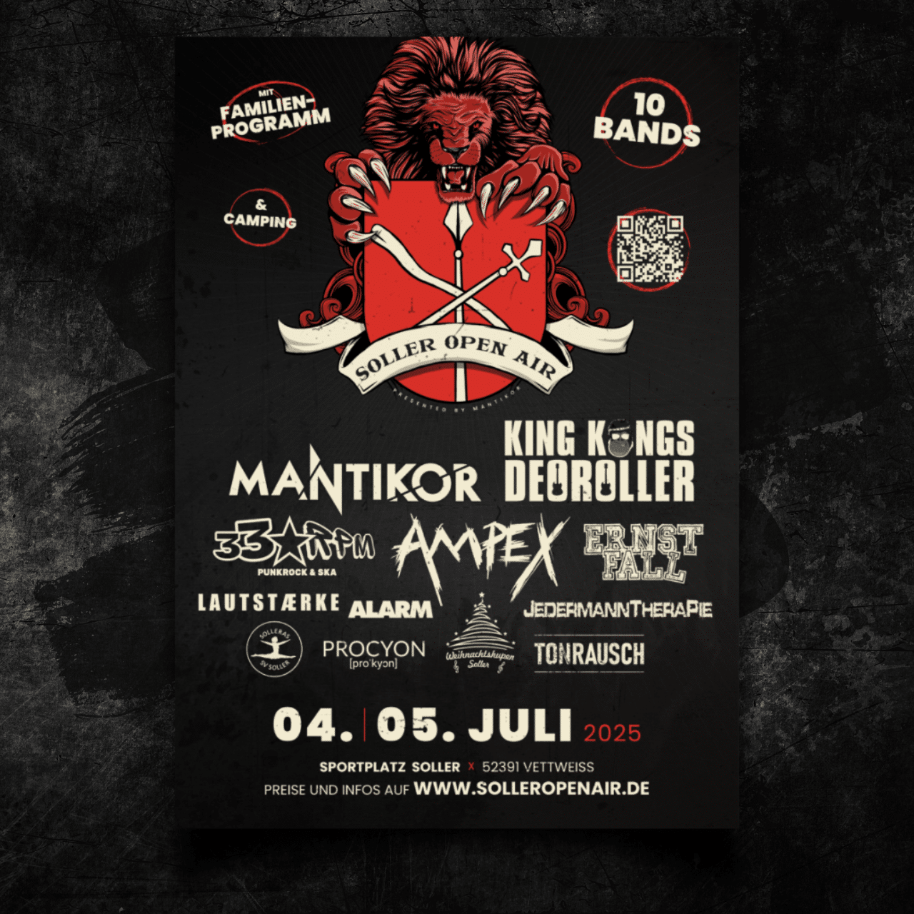 Soller Open Air 2025 MANTIKOR Heimspiel